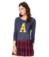 Aeropostale Womens Cropped A Pullover Sweater