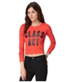 Aeropostale Womens Cropped Class Act Pullover Sweater