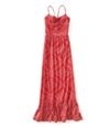 Aeropostale Womens Pattern Print Maxi Dress