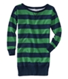 Aeropostale Womens Stripe Fleece Sweater Dress