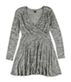 Aeropostale Womens Wrap Front Sweater Dress
