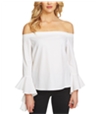 1.State Womens Ruffled-Sleeve Off The Shoulder Blouse