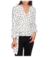 1.State Womens Daisy Wrap Blouse