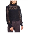 1.State Womens Lace Crop Top Blouse