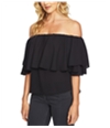 1.State Womens Ruffled Off The Shoulder Blouse, TW2