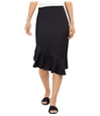 Thalia Sodi Womens Flounce-Hem Asymmetrical Skirt