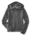 Aeropostale Womens Ribbed Raglan Hoodie Sweatshirt