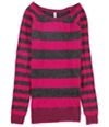 Aeropostale Womens Skinny Stripe Crew Knit Sweater