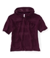 Aeropostale Womens Stripe Kint Popover Hooded Sweater 571 L