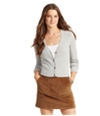 Aeropostale Womens Cable Knit Cardigan Sweater