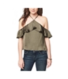 Aeropostale Womens Cold Shoulder Knit Blouse, TW2