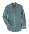 Aeropostale Womens Checkered Button Up Shirt