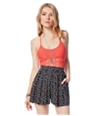 Aeropostale Womens Cherry Skater Mini Skirt