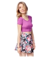 Aeropostale Womens Stretch Floral Mini Skirt, TW2