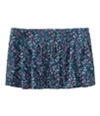 Aeropostale Womens Floral Corduroy Mini Skirt