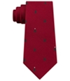 Tommy Hilfiger Mens Christmas Tree Self-tied Necktie red One Size