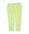 Aeropostale Womens Lola Cropped Floral Skinny Fit Jeans