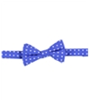 Tommy Hilfiger Mens Polka Dot Self-tied Bow Tie blue One Size