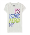 Aeropostale Girls Love Graphic T-Shirt