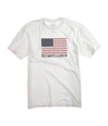 Ecko Unltd. Mens White And Brew Graphic T-Shirt