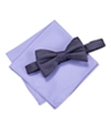 Alfani Mens Walsh Neat Neck Tie Set purpleneat Classic
