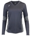 ASICS Womens Decoy Volleyball Basic T-Shirt gray XS