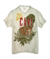 Cavi Mens Into The Wild Screen Print Graphic T-Shirt