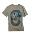 Cavi Mens Ls Woven Graphic T-Shirt