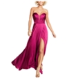 Bee Darlin Womens Ruched Gown Dress
