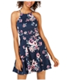 Speechless Womens Floral Fit & Flare Dress, TW5