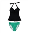 Profile Womens Peplum Ruffle 2 Piece Tankini, TW1