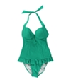 Profile Womens Peplum Ruffle 2 Piece Tankini, TW2