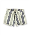 Roxy Womens Stripy Eighty Casual Denim Shorts