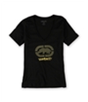 Ecko Unltd. Womens Studded Weld Graphic T-Shirt