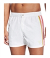GUESS Mens Retro Swim Bottom Board Shorts opticwhite XL