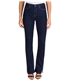 7 For All Mankind Womens Split-Hem Boot Cut Jeans