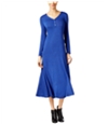 G.H. Bass & Co. Womens Marled Maxi Dress