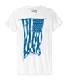 Retrofit Mens Flag Graphic T-Shirt