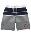 G-Iii  Mens  Indians Lace-Up Swim Bottom Trunks