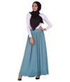 Verona Collection Womens High-Waist Maxi Skirt
