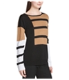 Calvin Klein Womens Colorblocked Knit Sweater, TW3