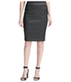 Calvin Klein Womens Jacquard Pencil Skirt, TW3