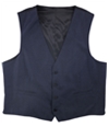 Calvin Klein Mens Solid Four Button Vest, TW2