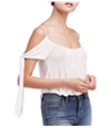 Free People Womens Believe Me Cold Shoulder Blouse