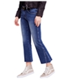 Free People Womens Rita Crop Flared Jeans