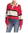 Free People Womens Party Polo Shirt