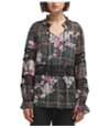 Dkny Womens Lace-Trim Pullover Blouse
