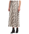 Dkny Womens Eyelash Stripe Maxi Skirt