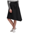 Dkny Womens Tie Belt Asymmetrical Skirt