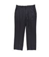 Perry Ellis Mens Flat Front Grid Dress Pants Slacks